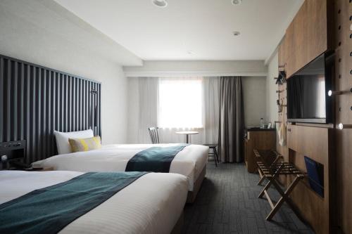 Habitación Doble Deluxe de 20 m² - 2 camas - No fumadores del hotel The Knot Tokyo Shinjuku
