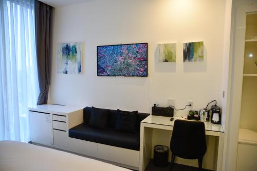 Habitación con cama extragrande. del hotel The One Boutique. Foto 3