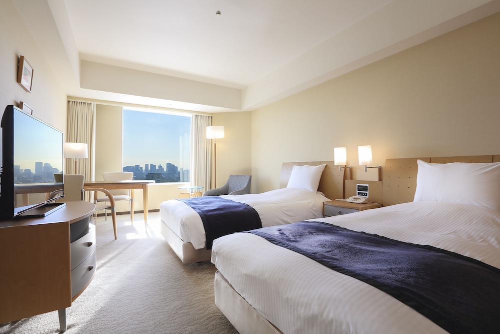 Habitación con 2 camas individuales, fumadores (23 - 34F) del hotel Tokyo Dome