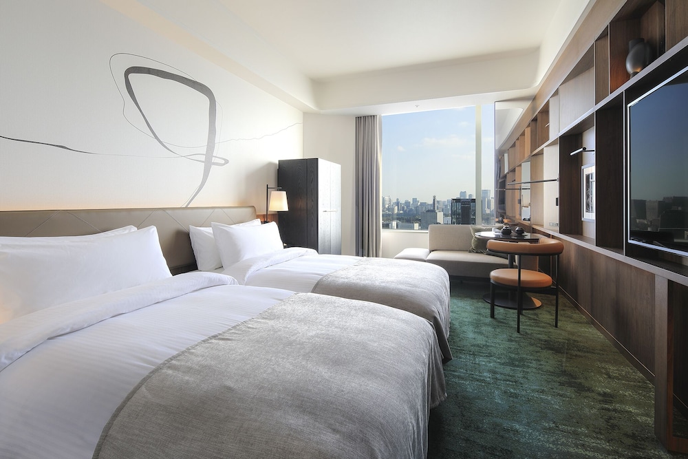 Habitación ejecutiva con 2 camas individuales, no fumadores (39 - 41F,Kids under 6:Charge BF fee) del hotel Tokyo Dome. Foto 1
