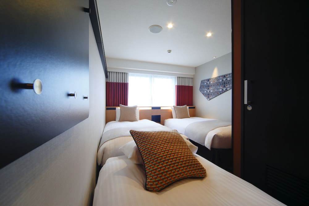 Habitación con 2 camas individuales, no fumadores (+Extra Bed, 16 sq.., for 3 person) del hotel Kyoto Tower Annex
