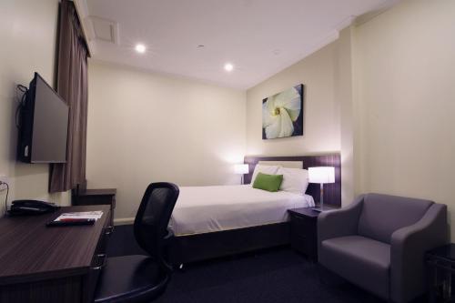 Habitación Superior 1 Cama Queen del hotel Ibis Styles Kingsgate