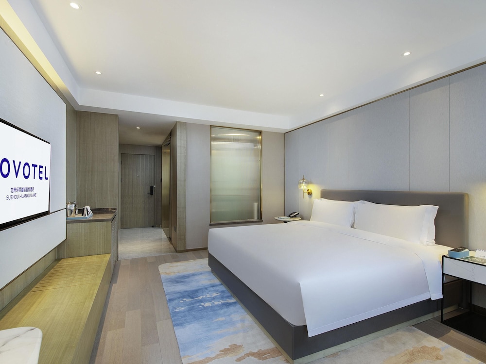 HABITACIÓN SUPERIOR con 1 cama king size del hotel Novotel Suzhou Huanxiu Lake