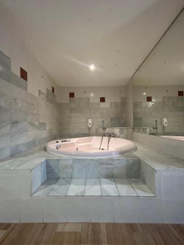 Habitación Doble con bañera de hidromasaje del hotel Hostal Avenida Andalucia. Foto 14