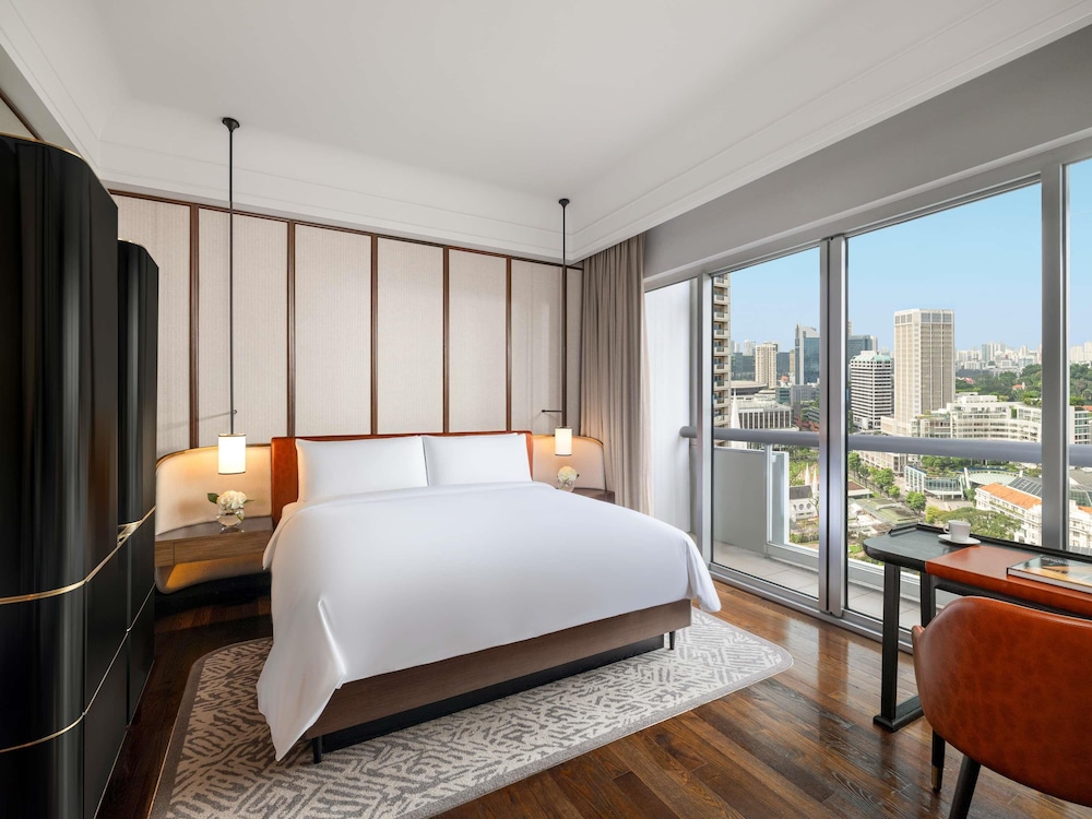 DELUXE 1 King, con balcón del hotel Fairmont Singapore (sg Clean)
