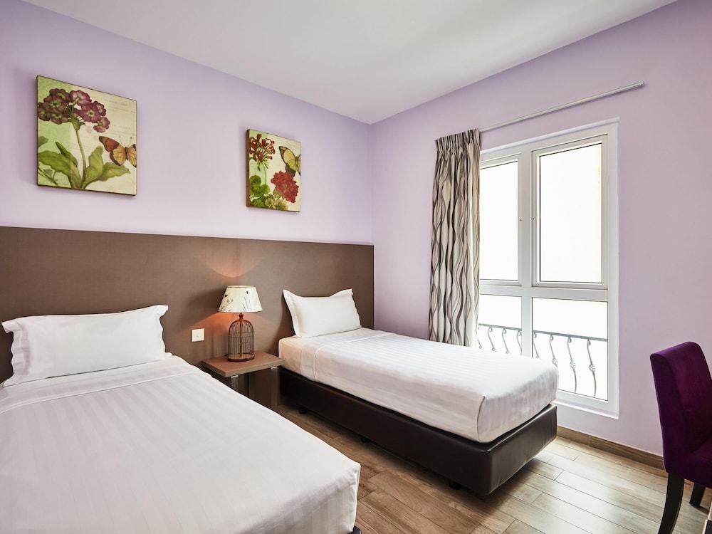 Habitación superior con 2 camas individuales del hotel Ibis Budget Singapore Joo Chiat (sg Clean)