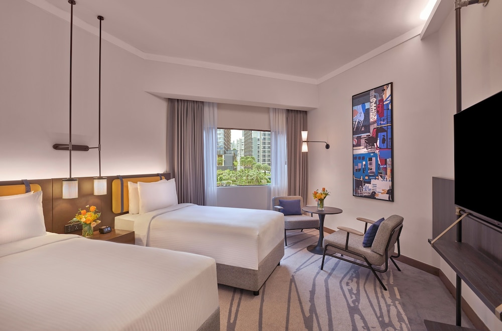 Habitación superior, 2 camas individuales del hotel Pullman Singapore Orchard. Foto 1