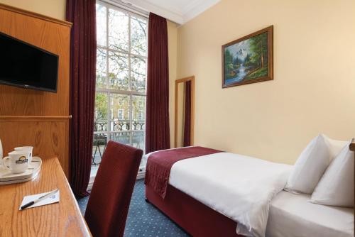 Habitación Individual - No fumadores del hotel Days Inn By Wyndham London Hyde Park