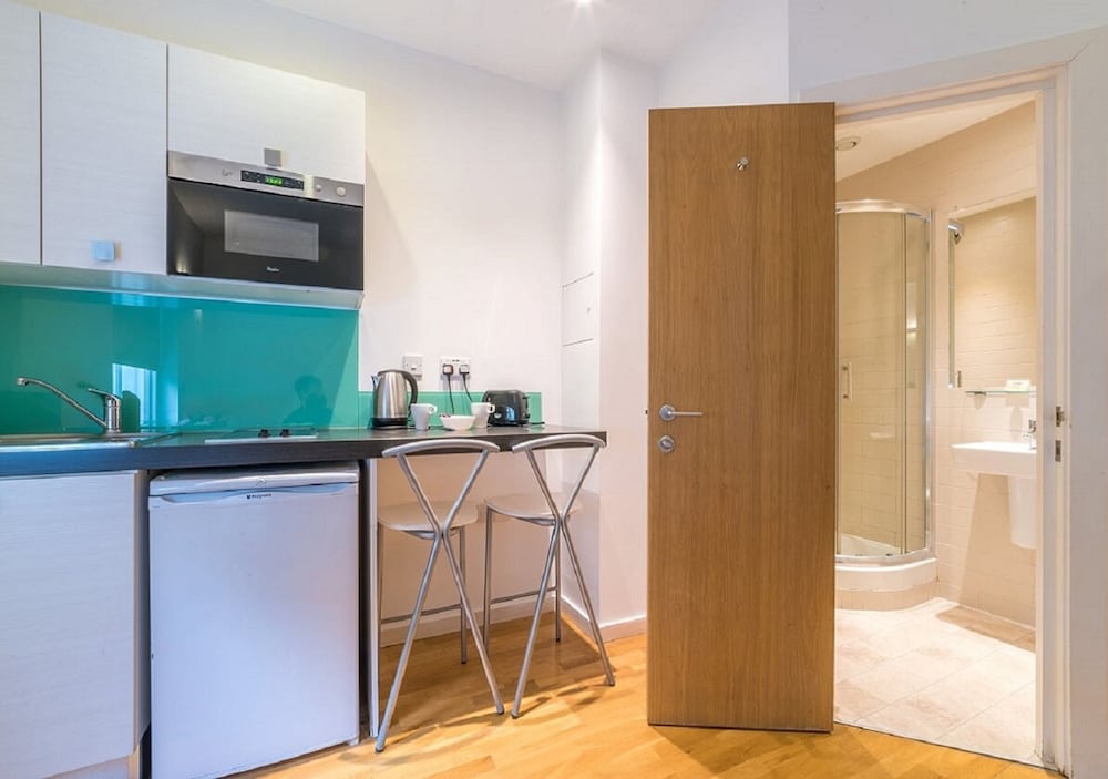 Estudio superior, 1 cama doble del hotel Hyde Park Executive Apartments. Foto 2
