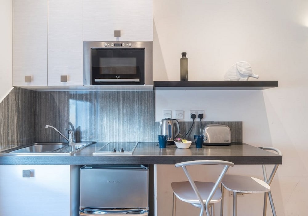 Estudio superior, 1 cama doble del hotel Hyde Park Executive Apartments. Foto 3