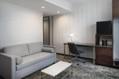 Suite Estudio con sofá cama - 1 cama grande del hotel Doubletree By Hilton Long Island City, Ny. Foto 1