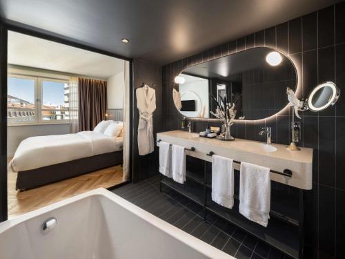 Suite Maestro - 1 cama extragrande del hotel Am Konzerthaus - MGallery Collection. Foto 6