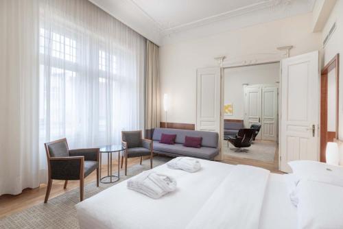 Suite del hotel K+k Central Prague
