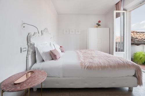 Habitación Doble Premium con terraza del hotel Eurostars Florence Boutique