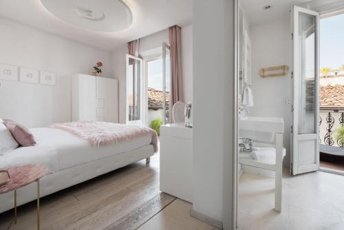 Habitación Doble Premium con terraza del hotel Eurostars Florence Boutique. Foto 2