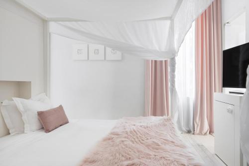 Habitación Doble Exclusiva con balcón del hotel Eurostars Florence Boutique. Foto 3