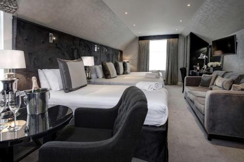 Estudio con 2 camas extragrandes - No fumadores del hotel Best Western Chiswick Palace and Suites