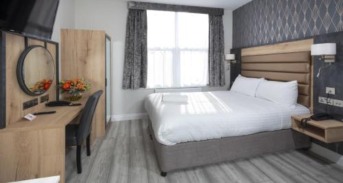 Estudio con cama extragrande del hotel Best Western Chiswick Palace and Suites