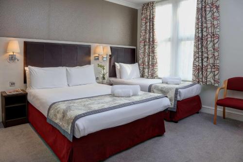 Habitación Estándar - 1 cama doble y 1 cama individual - No fumadores del hotel Best Western Chiswick Palace and Suites