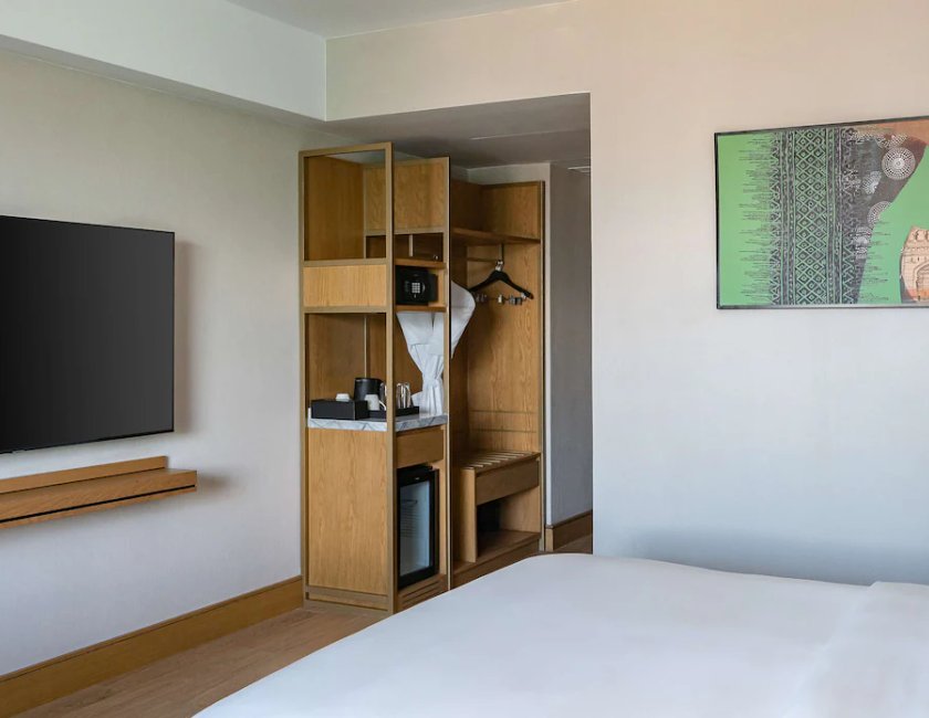Habitación estándar, 1 cama de matrimonio grande del hotel Hyatt Regency Nairobi Westlands. Foto 1