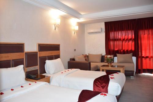 Habitación Doble - 1 o 2 camas del hotel Club Al Moggar. Foto 5