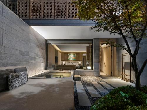 Wellbeing Sanctuary Room - King del hotel Banyan Tree Suzhou Shishan. Foto 7