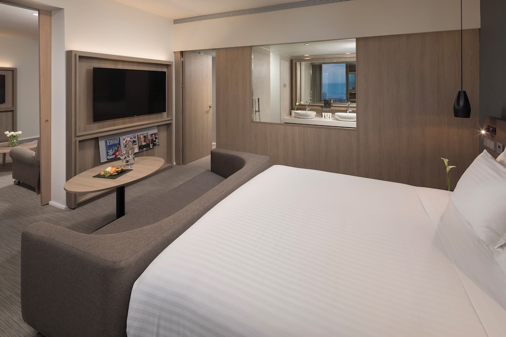 The Level Suite Vista mar del hotel Melia Barcelona Sky