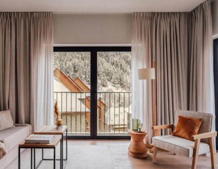 Suite Junior del hotel MIM Baqueira Member of Melia Collection. Foto 3