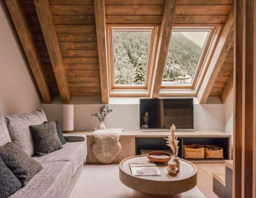 Suite Grand Duplex Messi del hotel MIM Baqueira Member of Melia Collection. Foto 8