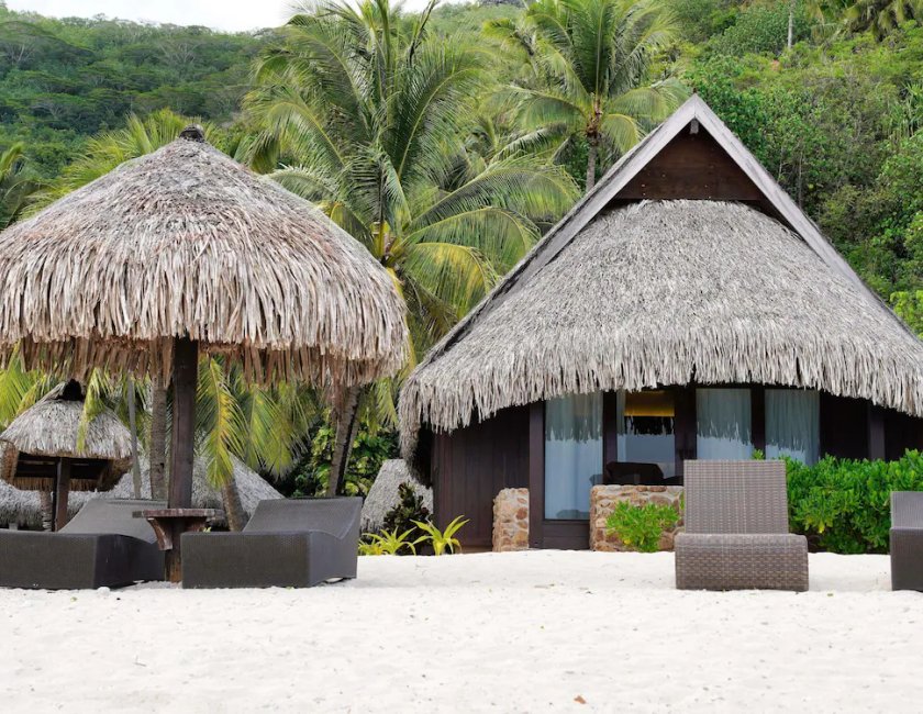 Villa Vista Mar Lujo 1 Cama king Frente Playa Beach del hotel Sofitel Kia Ora Moorea Beach Resort. Foto 8