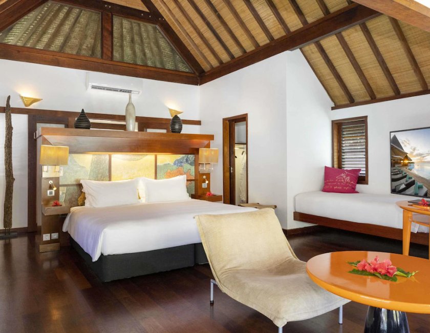 Villa Lujo Vista Jardín 1 Cama king del hotel Sofitel Kia Ora Moorea Beach Resort. Foto 1