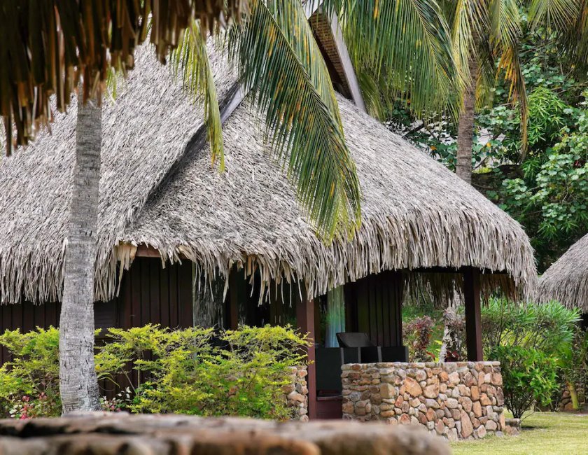 Villa Lujo Vista Jardín 1 Cama king del hotel Sofitel Kia Ora Moorea Beach Resort. Foto 6