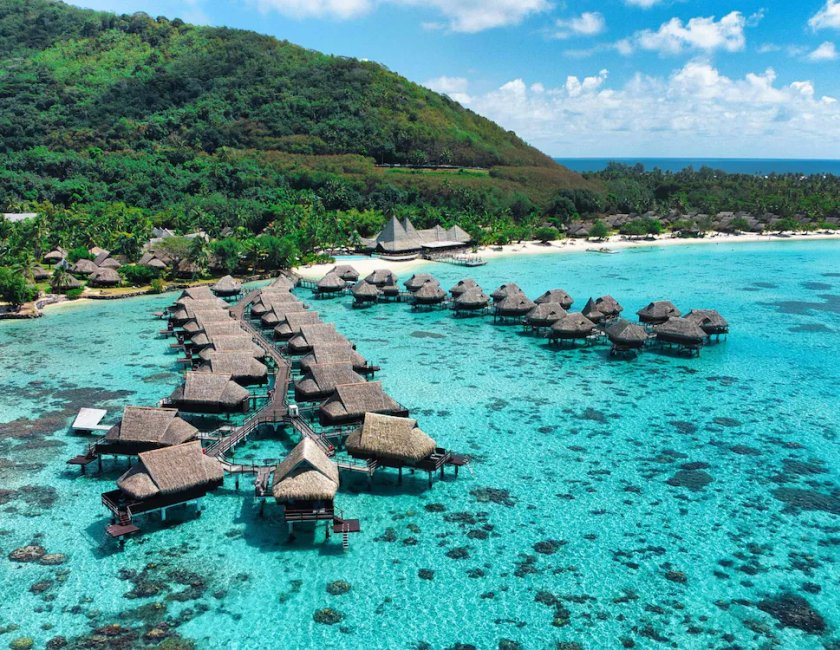Villa Vista Mar Lujo 1 Cama king Water Normal del hotel Sofitel Kia Ora Moorea Beach Resort