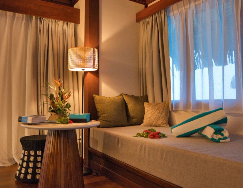 Villa Vista Mar Superior 1 Cama king Water del hotel Sofitel Kia Ora Moorea Beach Resort. Foto 8