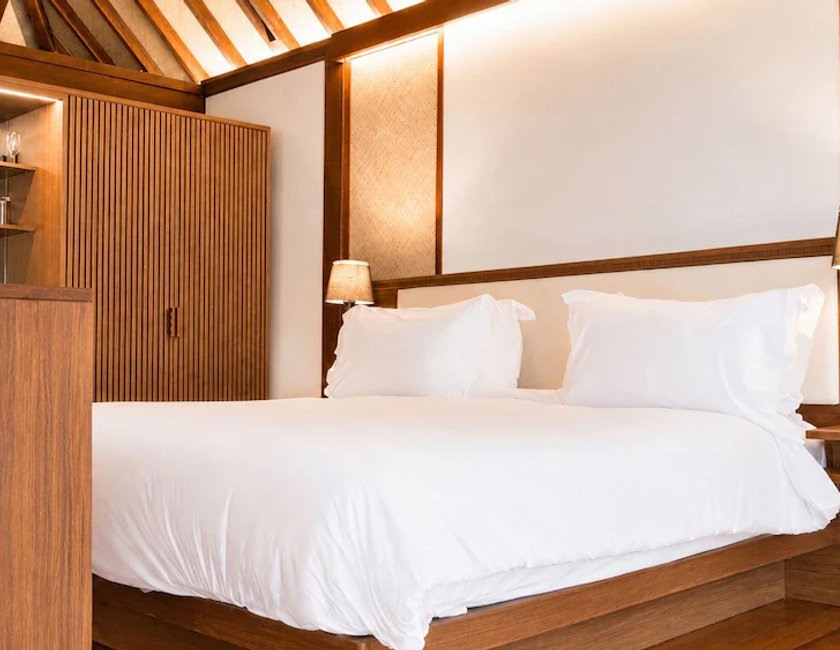 Villa Vista Mar Superior 1 Cama king Water del hotel Sofitel Kia Ora Moorea Beach Resort. Foto 9
