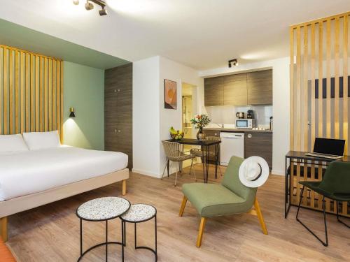 Estudio del hotel Aparthotel Adagio Montpellier Centre Comedie. Foto 2