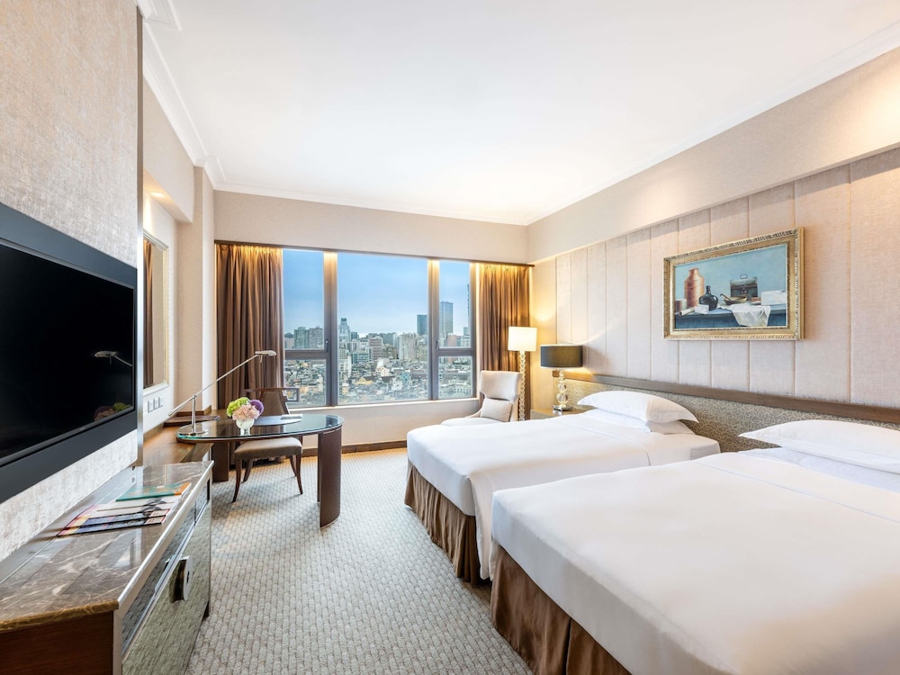 Habitación superior, 2 camas individuales, vistas a la ciudad del hotel Sofitel Macau At Ponte 16