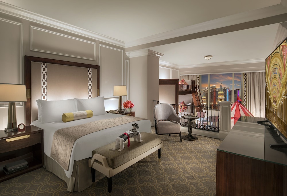Suite familiar, varias camas del hotel The Venetian Macao. Foto 2