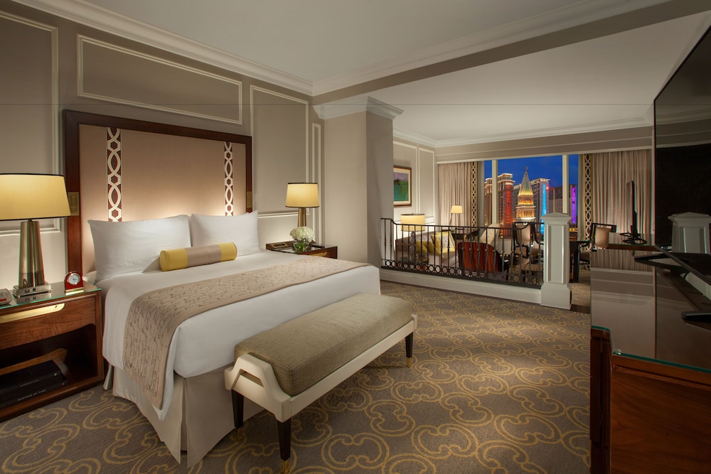Suite Deluxe, 1 cama de matrimonio grande del hotel The Venetian Macao. Foto 1