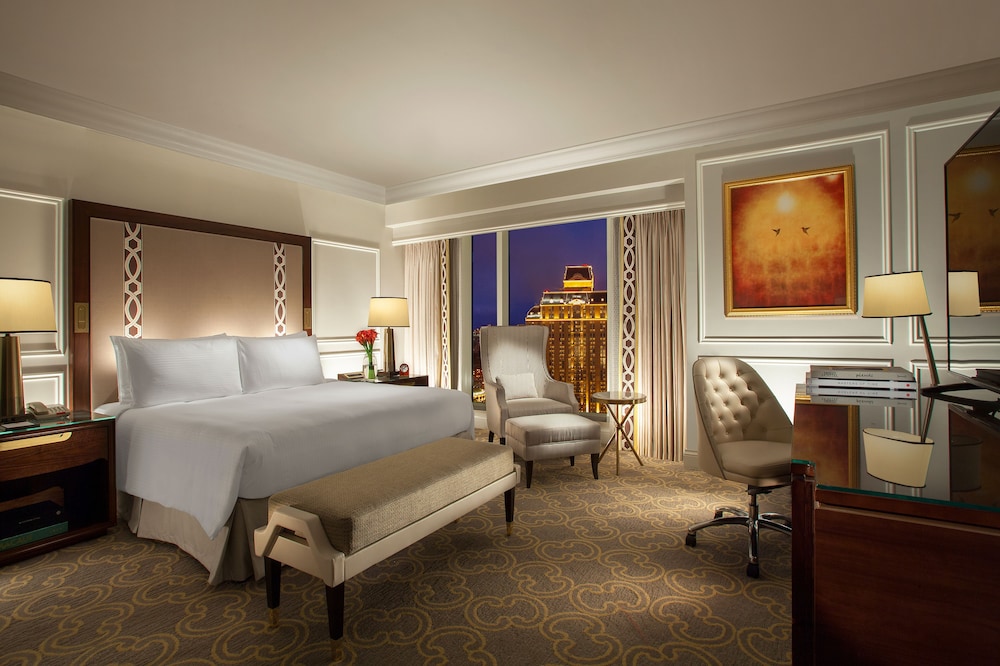 Suite Premier, 1 cama de matrimonio grande del hotel The Venetian Macao. Foto 2