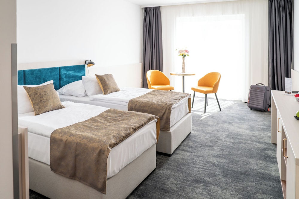 Habitación Deluxe doble del hotel Airport Budapest. Foto 3