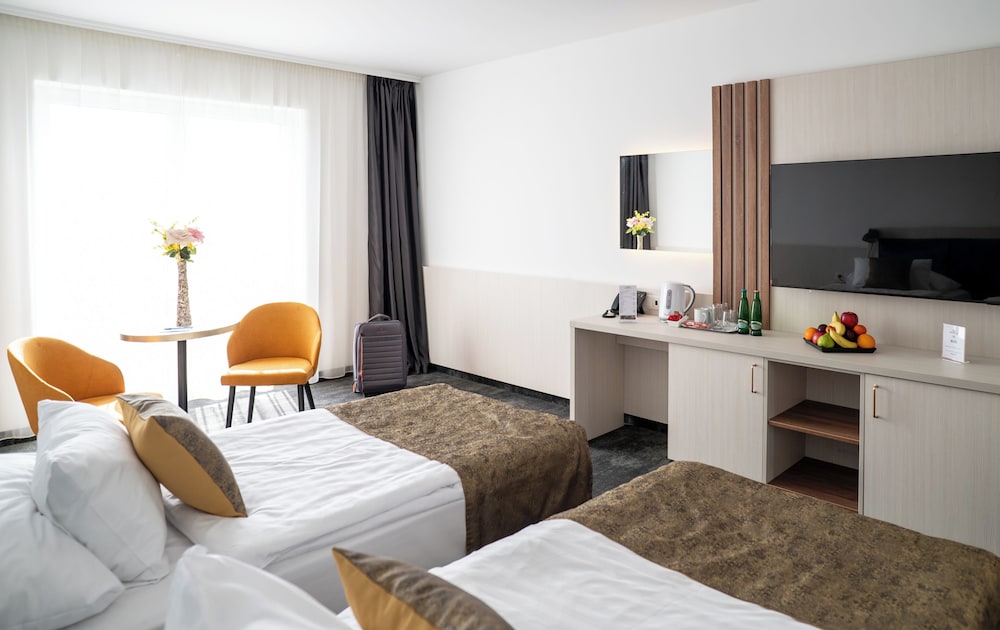 Habitación Deluxe doble del hotel Airport Budapest. Foto 10
