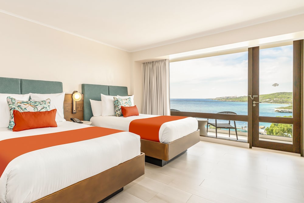 Deluxe Ocean View Double del hotel Dreams Curaçao Resort, Spa & Casino