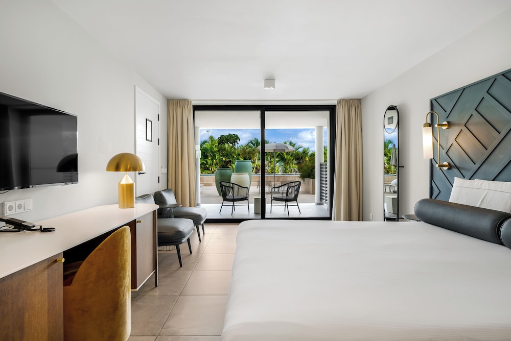 Habitación Deluxe, 1 cama de matrimonio grande del hotel Mangrove Beach Corendon Curacao. Foto 3