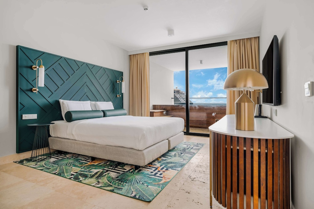 Suite, 1 cama de matrimonio grande (Penthouse Suite) del hotel Mangrove Beach Corendon Curacao