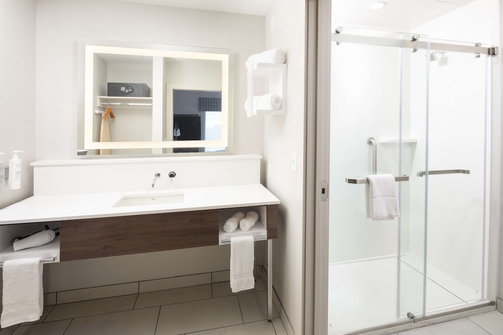Suite Estudio Accesible para Auditivos con 1 Cama King y Sofá - cama del hotel Hampton Inn and Suites Rochester Downtown. Foto 4