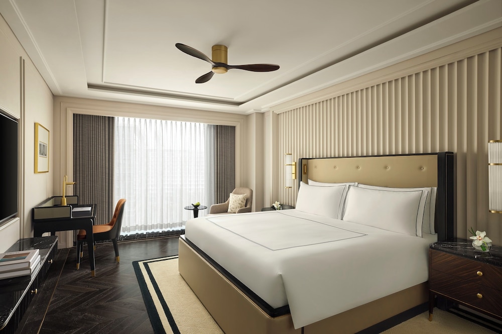 Fairmont Gold, Suite Signature, varias camas, Acceso al salón del club del hotel Fairmont Mumbai. Foto 18