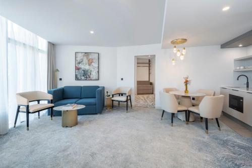 Suite Dorsett del hotel Dorsett Canary Wharf London. Foto 3