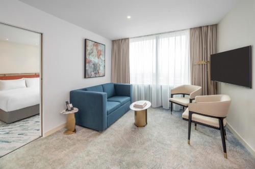 Suite Dorsett del hotel Dorsett Canary Wharf London. Foto 4