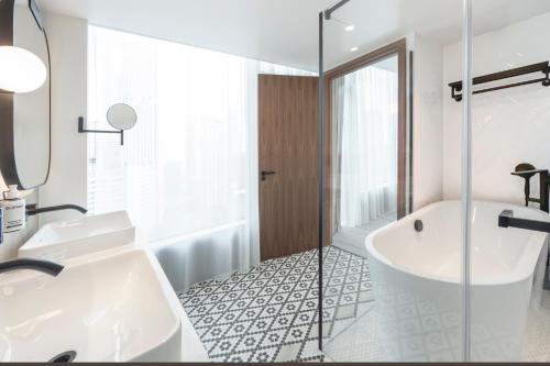 Suite Dorsett del hotel Dorsett Canary Wharf London. Foto 7